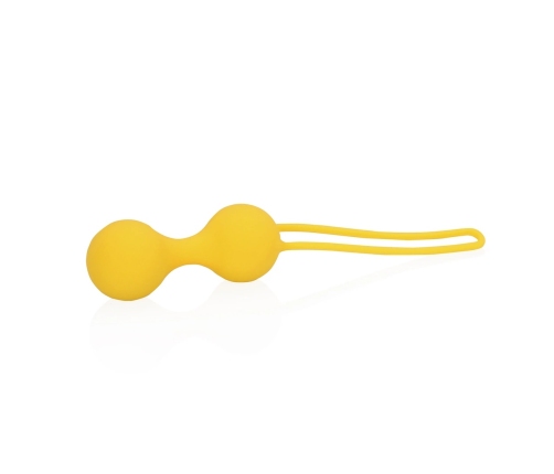 Loveline Kegel Ball Exercise Set Lemonade Yellow - 3 Sizes, Silicone