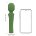 Loveline Green Mumba Wand Massager - Ergonomic Intimate Machine, Green