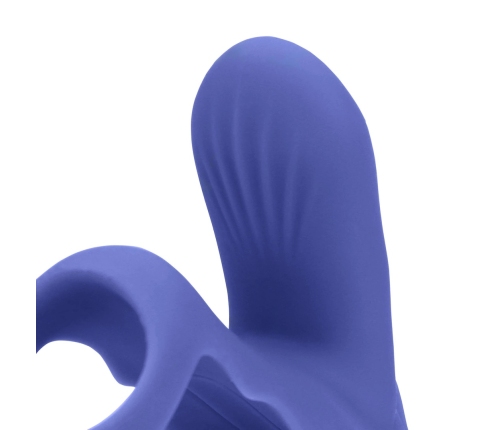 Loveline Tamiya Blue Intimate Vibrating Ring with Dual Stimulation System