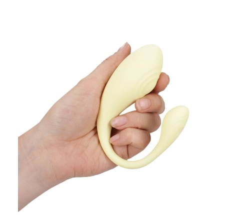 Loveline F1 Yellow Intimate Vibrating Massager with Remote Control