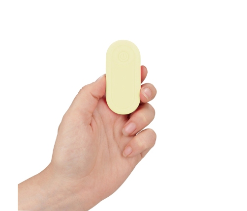 Loveline F1 Yellow Intimate Vibrating Massager with Remote Control