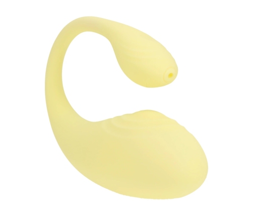 Loveline F1 Yellow Intimate Vibrating Massager with Remote Control
