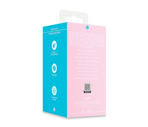 Loveline F1 Dual-Orb Vibrating & Heating Massager Pink Ergonomic Design