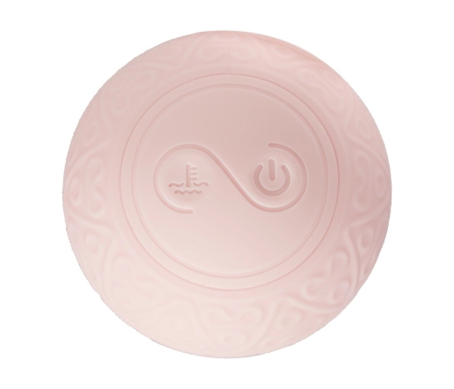 Loveline F1 Dual-Orb Vibrating & Heating Massager Pink Ergonomic Design