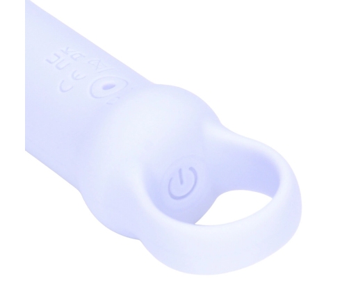 Loveline Vibrating Loop Grip Lavender - 10-Function Compact Massager