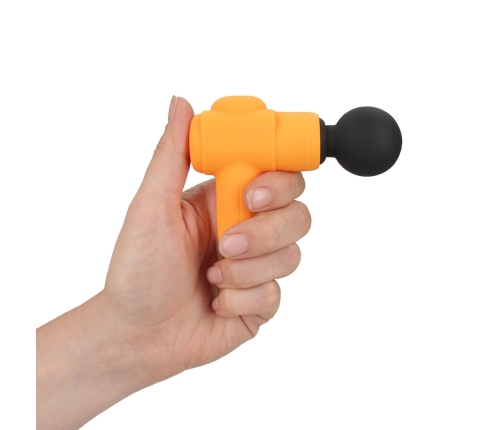 Loveline Mini Microboost Rechargeable Massager Orange - Compact Wellness Device