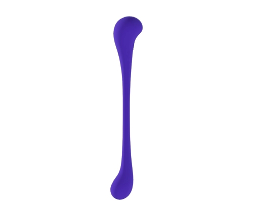 Loveline Dual-ended Flexible Intimate Device with Remote, Purple