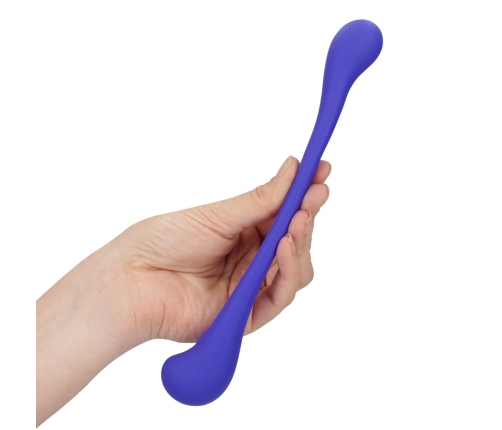 Loveline Dual-ended Flexible Intimate Device with Remote, Purple