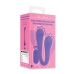 Loveline Dual-ended Flexible Intimate Device with Remote, Purple