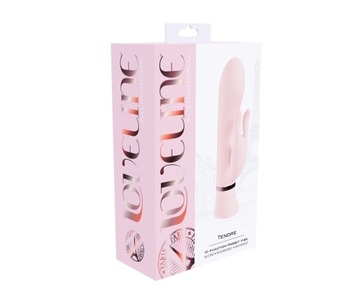 Loveline Tendre Dual-Motor Pink Rechargeable Rabbit System, Waterproof