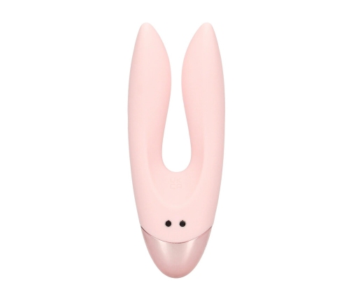 Loveline Amour Dual Motor System Pink Rechargeable Silicone Model