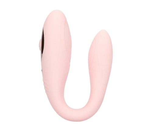 Loveline Charme Dual Motor Remote System Pink Silicone 10-Mode