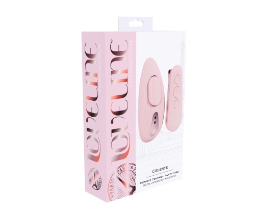 Loveline Celeste Paris Remote-Controlled Panty Device Pink 10 Modes
