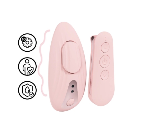 Loveline Celeste Paris Remote-Controlled Panty Device Pink 10 Modes