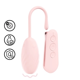 Loveline Felicite Paris Collection Wireless 10-Mode Pink Egg, Silicone
