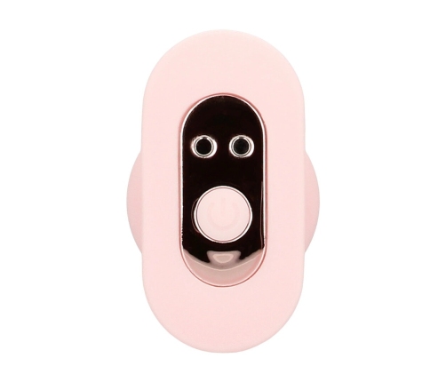 Loveline Velvet Paris Series Remote-Control Plug, Pink, 10 Modes, Waterproof