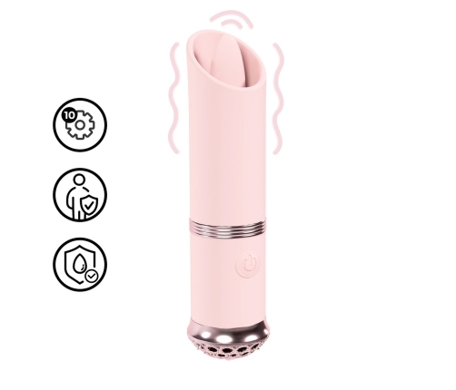 Loveline Luxe Mini Vibe Pink - 10-Function Compact Silicone Model