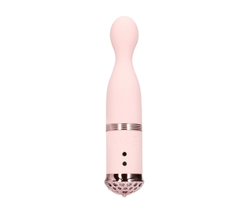 Loveline Finesse Pink Precision Sphere-Tip Massager, 10 Modes, Waterproof