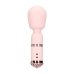 Loveline Velour Mini Wand Rosa - Rechargeable Silicone Massager 10 Modes