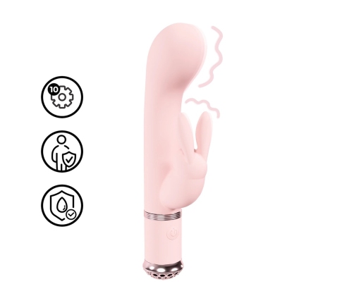Loveline Belle Paris Intimate Device Pink Silicone, Light-Up Base