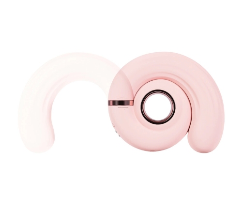 Loveline Tourner Pink Vibrating Swirl 10-Mode Waterproof Silicone Device