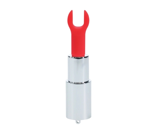 Loveline Angel Lipstick Multi-Attachment Vibrating Device Clear