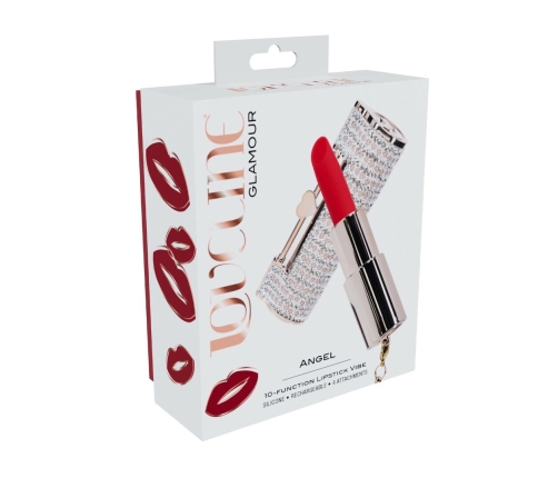 Loveline Angel Pink Lipstick-Style Personal Vibrator Set 4-in-1