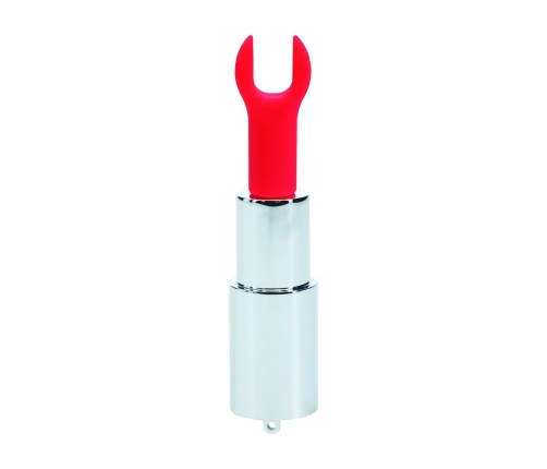 Loveline Candy Lipstick Intimate Massager Set Green - 4 Silicone Attachments