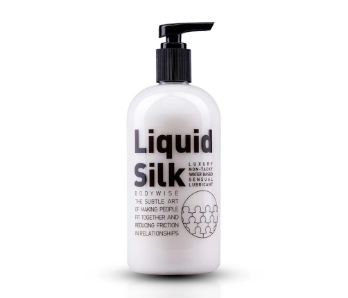 Liquid Silk Premium Water-Based Lubricant 500ml - Long-Lasting Formula