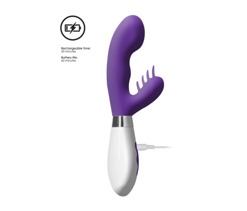 Shots Ares Rechargeable Intimate Massager, Dual Motors, 21.2 cm