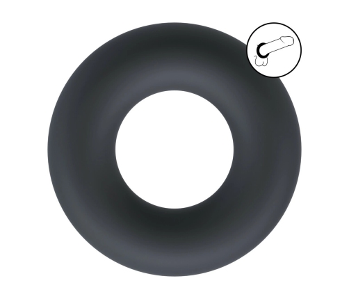 LEVELZ Liquid Silicone Performance Ring M Black - Flexible Comfort Fit