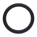 LEVELZ Wide O Silicone Support Ring XL 50mm Black Comfort Fit