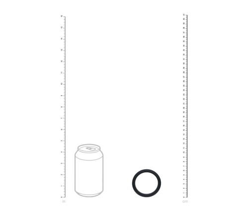LEVELZ Wide O Silicone Support Ring XL 50mm Black Comfort Fit