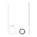 LEVELZ Wide O Silicone Ring XXL 55mm Black - Comfortable Performance Fit