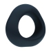 LEVELZ Ergo Black Silicone Comfort Ring - Flexible Body-Safe Design