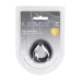 LEVELZ Ergo Black Silicone Comfort Ring - Flexible Body-Safe Design