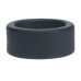 LEVELZ Silicone Ball Strap S 34mm Black - Anatomically Shaped Ring