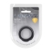 LEVELZ Silicone Ball Strap S 34mm Black - Anatomically Shaped Ring
