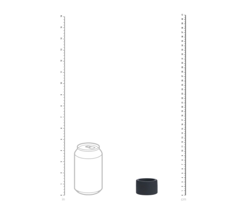 LEVELZ Liquid Silicone Testicle Strap M 34mm Black - Adjustable Comfort