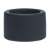 LEVELZ Liquid Silicone Testicle Strap M 34mm Black - Adjustable Comfort