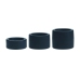 LEVELZ Liquid Silicone Ball Strap Set S/M/L Black - Flexible Anatomic Design