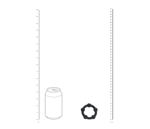 LEVELZ Silicone Performance Ring S 30mm Black - Beaded Comfort Design
