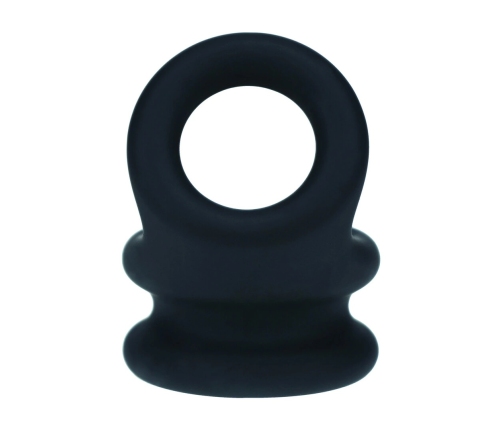 LEVELZ Wide Double O Silicone Dual Loop Enhancer S Black