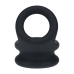 LEVELZ Wide Double O Silicone Dual-Loop Ring M Black - Enhanced Support