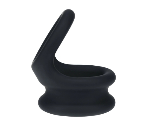 LEVELZ Wide Double O Silicone Support Ring L Black - Dual System