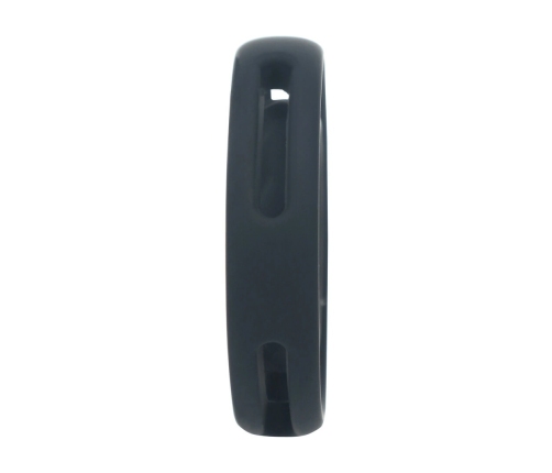 LEVELZ Dual Silicone Performance Ring Black - Grooved Anatomical Design