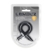 LEVELZ Premium Liquid Silicone Support Ring Black - Flexible Size S