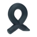 LEVELZ Premium Liquid Silicone Support Ring Black - Flexible Size S