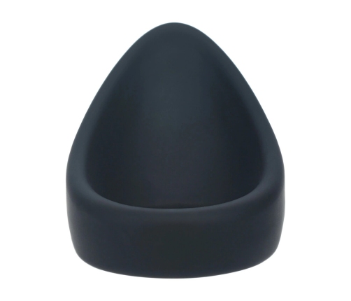 LEVELZ Teardrop Silicone Ring Black - Ergonomic Intimate Support System