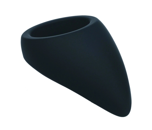 LEVELZ Teardrop Silicone Ring Black - Ergonomic Intimate Support System